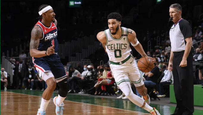  塔图姆爆砍四十一分凯尔特人大胜魔术迎五连胜